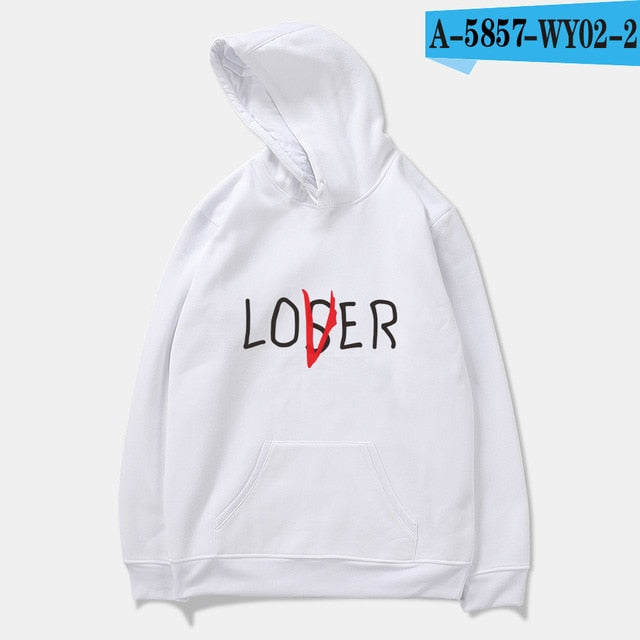 Movie It Losers Club Hoodies Men/Women Harajuku Loser Lover It Inspired Hoodie Sweatshirt Casual Pullover Jacket Coat Oversize