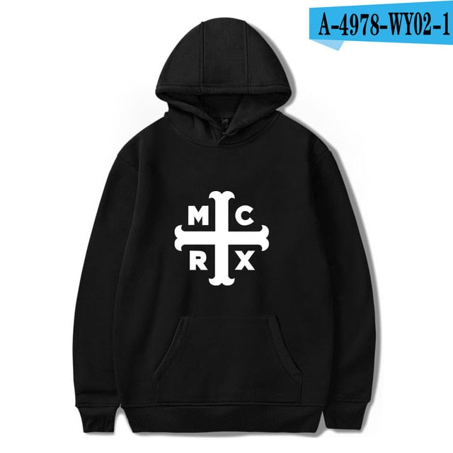 My Chemical Romance Hoodies Men and Women Black Parade Punk Emo Rock Hoodie Sweatshirt Fall Winter Jacket Coat Oversize Clothes