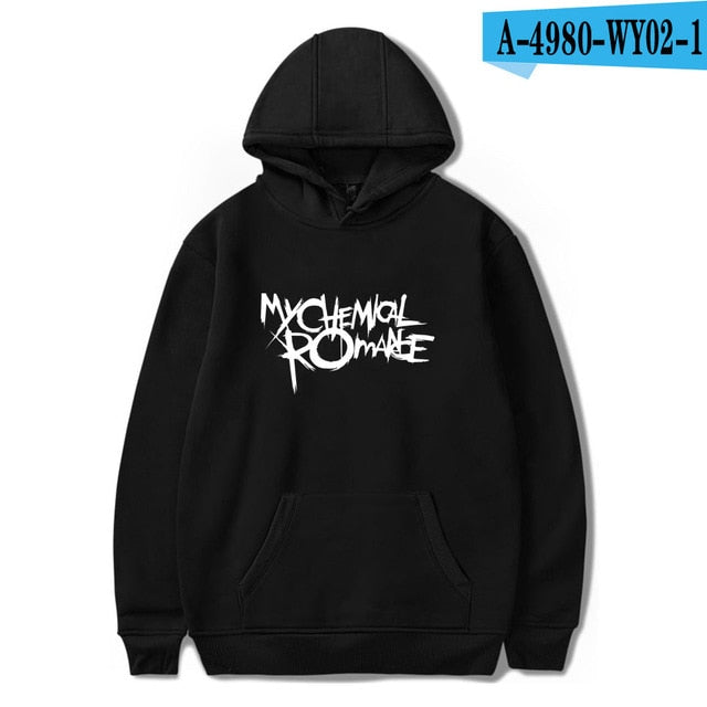 My Chemical Romance Hoodies Men and Women Black Parade Punk Emo Rock Hoodie Sweatshirt Fall Winter Jacket Coat Oversize Clothes