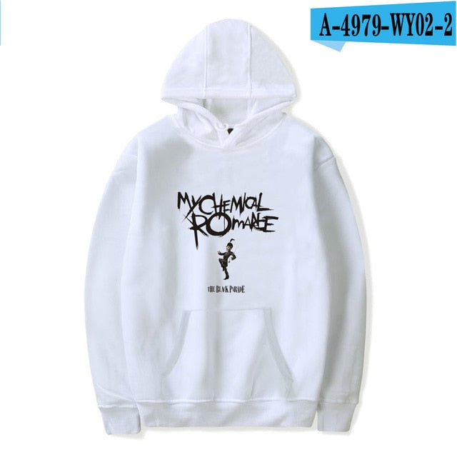 My Chemical Romance Hoodies Men and Women Black Parade Punk Emo Rock Hoodie Sweatshirt Fall Winter Jacket Coat Oversize Clothes