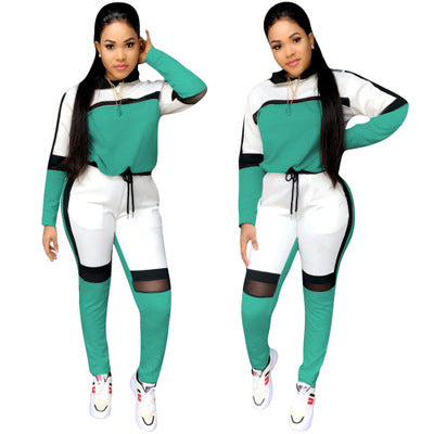 2019 autumn winter women long-sleeved sweater top joggers pants suit two pieces set fashion sportswear tracksuit outfit