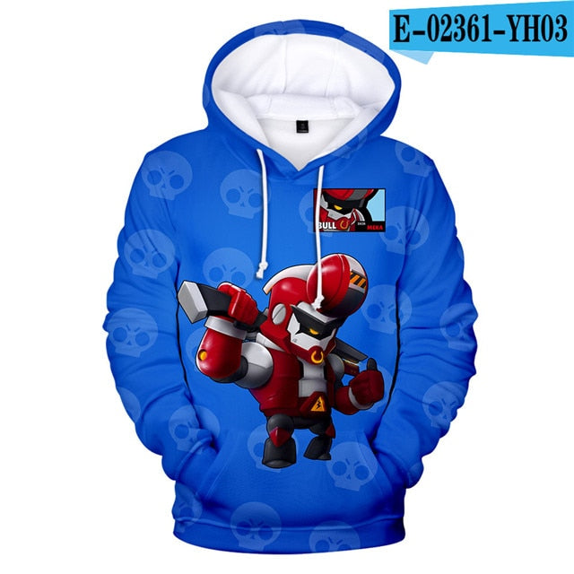 2 To 12 Years Kids Hoodies Shooting Game 3d Printed Hoodie Sweatshirt boys girls Harajuku Long Sleeve Jacket Coat Teen Clothes