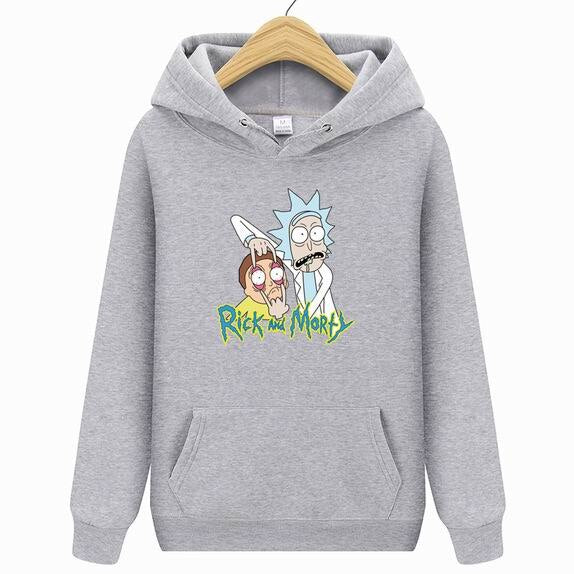 2019 new Rick Morty hoodie men's skateboard Rick Morty cotton hooded sweatshirt men's and women's hooded pullover