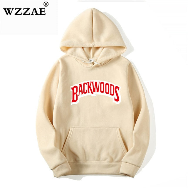 The screw thread cuff Hoodies Streetwear Backwoods Hoodie Sweatshirt Men Fashion autumn winter Hip Hop hoodie pullover Hoody